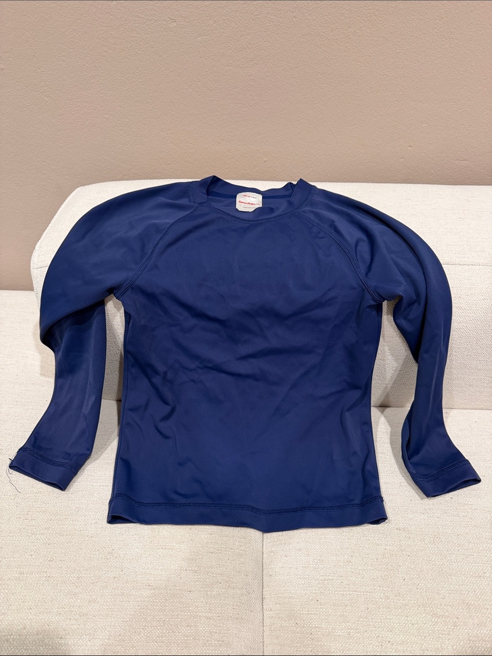 Hanna Andersson long sleeve rash guard swim top size 4